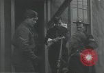 Image of British troops demobilizing at end of World War II United Kingdom, 1945, second 60 stock footage video 65675063507