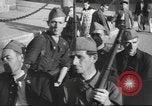 Image of Soldiers training at beginning of Spanish revolution  Sevilla Spain, 1936, second 9 stock footage video 65675063520