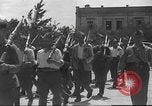 Image of Soldiers training at beginning of Spanish revolution  Sevilla Spain, 1936, second 25 stock footage video 65675063520