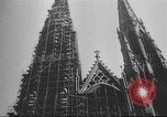 Image of Workers repair Saint Patrick's Cathedral New York United States USA, 1945, second 13 stock footage video 65675063524
