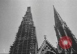 Image of Workers repair Saint Patrick's Cathedral New York United States USA, 1945, second 15 stock footage video 65675063524