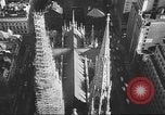 Image of Workers repair Saint Patrick's Cathedral New York United States USA, 1945, second 27 stock footage video 65675063524