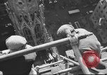 Image of Workers repair Saint Patrick's Cathedral New York United States USA, 1945, second 49 stock footage video 65675063524
