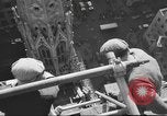Image of Workers repair Saint Patrick's Cathedral New York United States USA, 1945, second 50 stock footage video 65675063524