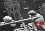 Image of Workers repair Saint Patrick's Cathedral New York United States USA, 1945, second 51 stock footage video 65675063524