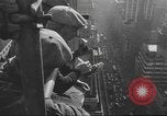 Image of Workers repair Saint Patrick's Cathedral New York United States USA, 1945, second 55 stock footage video 65675063524