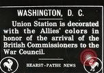 Image of Arthur Balfour Washington DC USA, 1917, second 1 stock footage video 65675063530