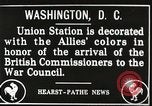 Image of Arthur Balfour Washington DC USA, 1917, second 8 stock footage video 65675063530