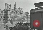 Image of deserted streets Paris France, 1944, second 5 stock footage video 65675063531
