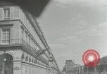 Image of deserted streets Paris France, 1944, second 27 stock footage video 65675063531