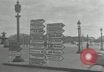 Image of deserted streets Paris France, 1944, second 31 stock footage video 65675063531