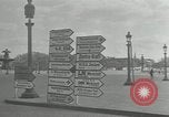 Image of deserted streets Paris France, 1944, second 33 stock footage video 65675063531