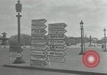 Image of deserted streets Paris France, 1944, second 35 stock footage video 65675063531