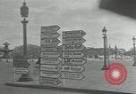 Image of deserted streets Paris France, 1944, second 37 stock footage video 65675063531
