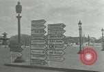 Image of deserted streets Paris France, 1944, second 38 stock footage video 65675063531