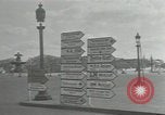 Image of deserted streets Paris France, 1944, second 39 stock footage video 65675063531