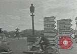 Image of deserted streets Paris France, 1944, second 41 stock footage video 65675063531