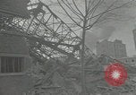 Image of war damaged buildings Paris France, 1942, second 59 stock footage video 65675063539