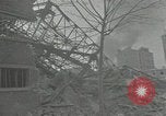 Image of war damaged buildings Paris France, 1942, second 60 stock footage video 65675063539