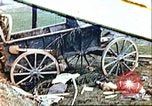 Image of wrecked German equipment Germany, 1945, second 1 stock footage video 65675063550