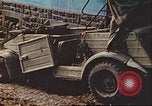 Image of wrecked German equipment Germany, 1945, second 42 stock footage video 65675063550