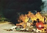 Image of burning vehicles Germany, 1945, second 57 stock footage video 65675063556