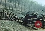 Image of blown railroad track Germany, 1945, second 9 stock footage video 65675063557