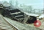 Image of blown railroad track Germany, 1945, second 24 stock footage video 65675063557