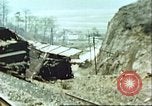 Image of blown railroad track Germany, 1945, second 27 stock footage video 65675063557