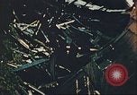 Image of blown railroad track Germany, 1945, second 38 stock footage video 65675063557