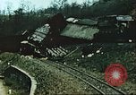 Image of blown railroad track Germany, 1945, second 48 stock footage video 65675063557