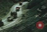 Image of blown railroad track Germany, 1945, second 55 stock footage video 65675063557