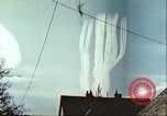 Image of P-47 Thunderbolt contrails over Germany Germany, 1945, second 12 stock footage video 65675063561
