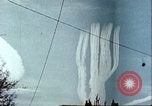 Image of P-47 Thunderbolt contrails over Germany Germany, 1945, second 22 stock footage video 65675063561
