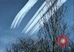 Image of P-47 Thunderbolt contrails over Germany Germany, 1945, second 45 stock footage video 65675063561