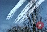 Image of P-47 Thunderbolt contrails over Germany Germany, 1945, second 46 stock footage video 65675063561