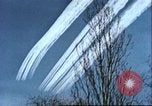 Image of P-47 Thunderbolt contrails over Germany Germany, 1945, second 48 stock footage video 65675063561
