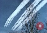 Image of P-47 Thunderbolt contrails over Germany Germany, 1945, second 49 stock footage video 65675063561