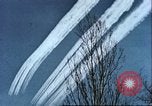 Image of P-47 Thunderbolt contrails over Germany Germany, 1945, second 51 stock footage video 65675063561