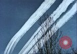 Image of P-47 Thunderbolt contrails over Germany Germany, 1945, second 53 stock footage video 65675063561