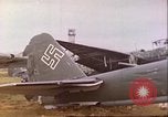 Image of wrecked German airplanes Paris France, 1945, second 12 stock footage video 65675063573