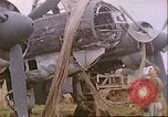 Image of wrecked German airplanes Paris France, 1945, second 22 stock footage video 65675063573
