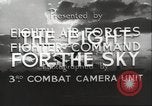 Image of 8th Fighter Air Force Command Europe, 1944, second 28 stock footage video 65675063585