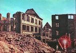 Immagine di Bomba edificio danneggiato Wurzburg Germania, 1945, secondo 8 filmato di repertorio 65675063593