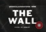 Image of Berlin Wall Berlin Germany, 1962, second 1 stock footage video 65675063613