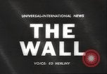 Image of Berlin Wall Berlin Germany, 1962, second 5 stock footage video 65675063613