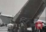Standbild Sowjetische Tupolew ANT-25 Flugzeuge San Jacinto California USA, 1937, aus Sekunde 31 historischem Filmmaterial Videoclip 65675063618