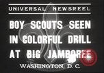 Image scouts américains Washington DC USA, 1937, de la seconde 3 séquences d'archives historiques vidéo 65675063623