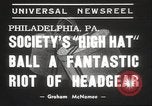 Image haute Hat la concurrence Philadelphia Pennsylvania USA, 1939, de la seconde 5 séquences d'archives historiques vidéo 65675063629