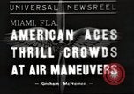 Image air show Miami Florida USA, 1939, de la seconde 1 séquences d'archives historiques vidéo 65675063631
